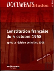 Constitution Française Du 4 Octobre 1958 (Après La Révision De Juillet 2008)