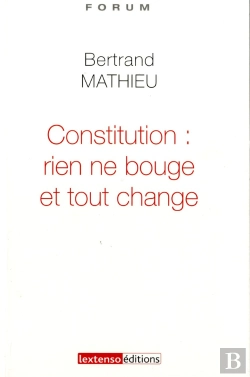 Bertrand.pt - Constitution : Rien Ne Bouge Et Tout Change