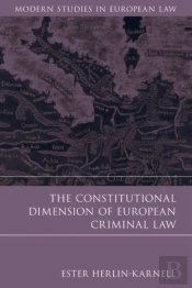 Constitutional Dimension Of European Criminal Law