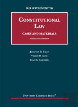 Constitutional Law, Cases And Materials, 2021 Supplement