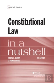 Constitutional Law In A Nutshell