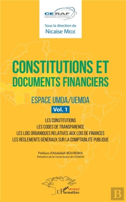 Bertrand.pt - Constitutions Et Documents Financiers T.1 ; Espace Umoa/Uemoa
