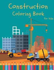 Construction Coloring Book For Kids