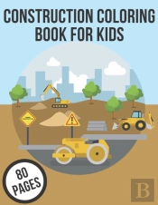 Construction Coloring Book For Kids