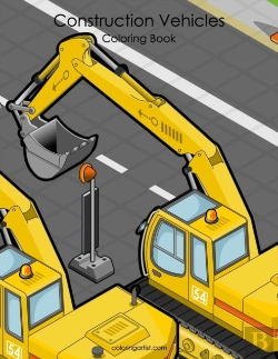 Bertrand.pt - Construction Vehicles Coloring Book 1