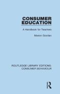 Consumer Education (Rle Consumer Behaviour)