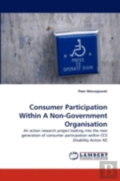 Consumer Participation Within A Non-Government Organisation