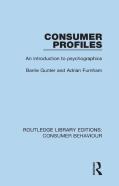 Consumer Profiles (Rle Consumer Behaviour)