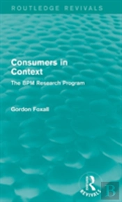 Consumers In Context