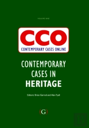 Contemporary Cases In Heritage Tourism