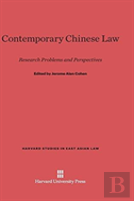 Contemporary Chinese Law