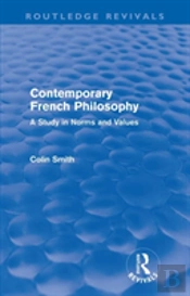 Contemporary French Philosophy (Routledge Revivals)