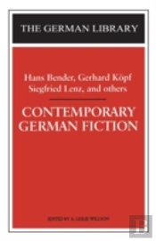 Contemporary German Fiction