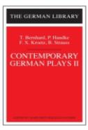 Contemporary German Plays
