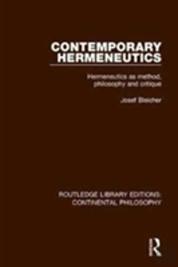 Bertrand.pt - Contemporary Hermeneutics