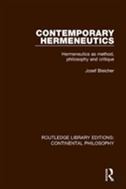 Bertrand.pt - Contemporary Hermeneutics