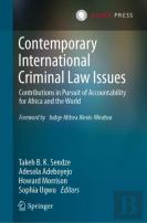 Contemporary International Criminal Law Issues