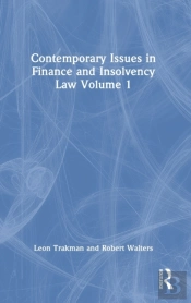 Contemporary Issues In Finance And Insolvency Law Volume 1
