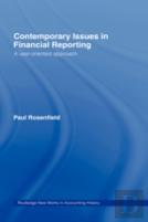 Contemporary Issues In Financial Reporting