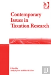 Contemporary Issues In Taxation Research