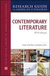 Contemporary Literature, 1970 To Present