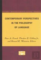 Contemporary Perspectives In The Philosophy Of Language