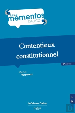 Bertrand.pt - Contentieux Constitutionnel (3e Édition)