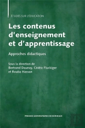 Contenus D'Enseignement Et D'Apprentissage ; Approches Didactiques