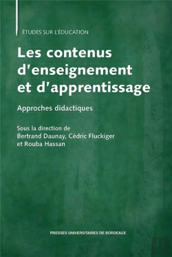 Bertrand.pt - Contenus D'Enseignement Et D'Apprentissage ; Approches Didactiques