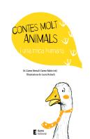 Contes Molt Animals I Una Mica Humans