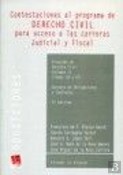 Bertrand.pt - Contestaciones Al Programa De Derecho Civil Volumen Ii Para Acceso A Las Carreras Judicial Y Fiscal