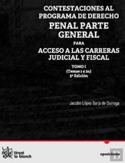 Bertrand.pt - Contestaciones Al Programa De Derecho Penal Parte General Para Acceso A Las Carreras Judicial Y Fisc