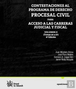 Bertrand.pt - Contestaciones Al Programa De Derecho Procesal Civil Vol. Ii Para Acceso A Las Carreas Judicial Y Fi