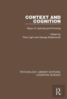 Context And Cognition
