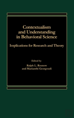 Bertrand.pt - Contextualism And Understanding In Behavioural Science