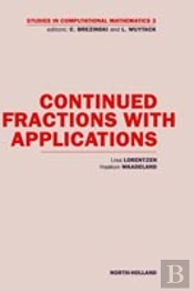 Continued Fractions With Applications