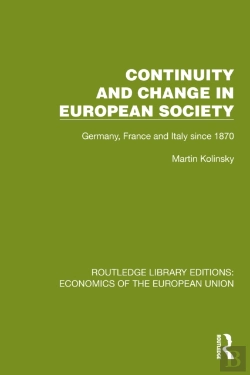 Bertrand.pt - Continuity And Change In European Society