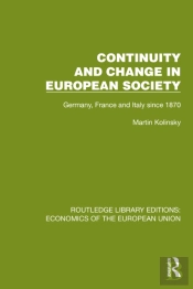 Continuity And Change In European Society
