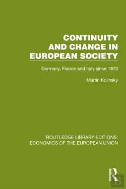 Bertrand.pt - Continuity And Change In European Society