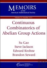 Continuous Combinatorics Of Abelian Group Actions