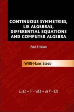 Bertrand.pt - Continuous Symmetries, Lie Algebras, Differential Equations And Computer Algebra (2nd Edition)