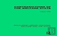 Contradictions Of The Welfare State