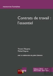 Contrat De Travail : L'Essentiel, 6eme Ed.