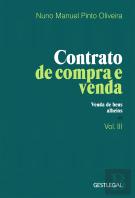 Contrato de Compra e Venda – Volume III