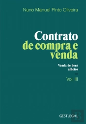 Contrato de Compra e Venda – Volume III