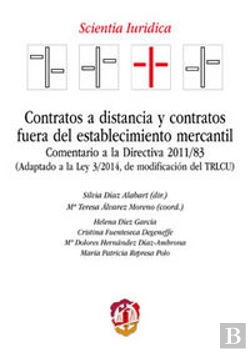 Bertrand.pt - Contratos A Distancia Y Contratos Fuera Del Establecimiento Mercantil