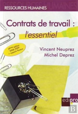 Bertrand.pt - Contrats De Travail : L'Essentiel (2e Édition)