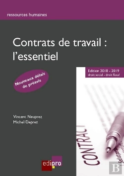 Bertrand.pt - Contrats De Travail : L'Essentiel (7e Édition)