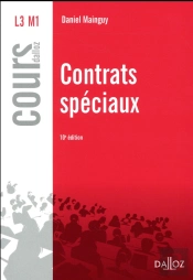 Contrats Speciaux - 10e Ed.