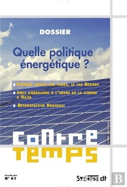 Bertrand.pt - Contretemps N 61 - Quelle Politique Energetique?